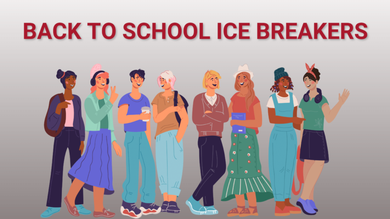 Back to School Ice Breakers